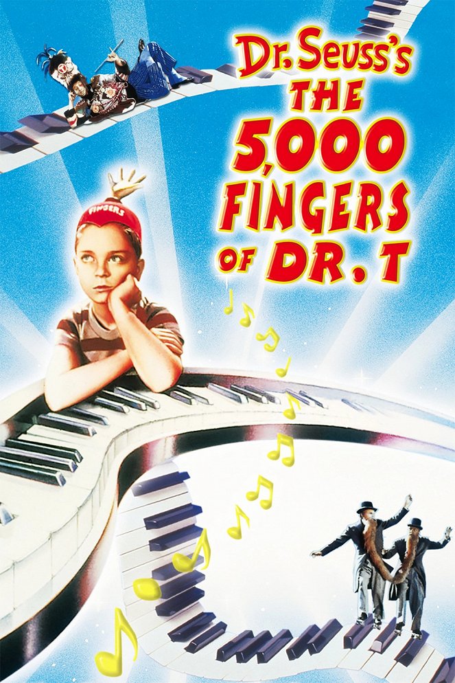 Los 5,000 dedos del Dr. T - Carteles