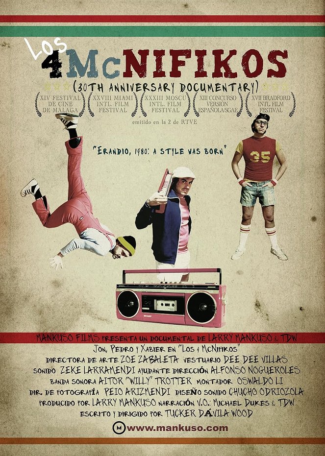 Los 4 McNifikos - Plakáty