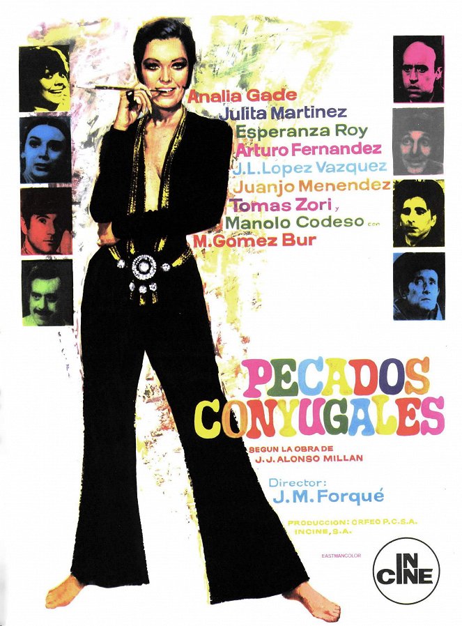 Pecados conyugales - Plakate
