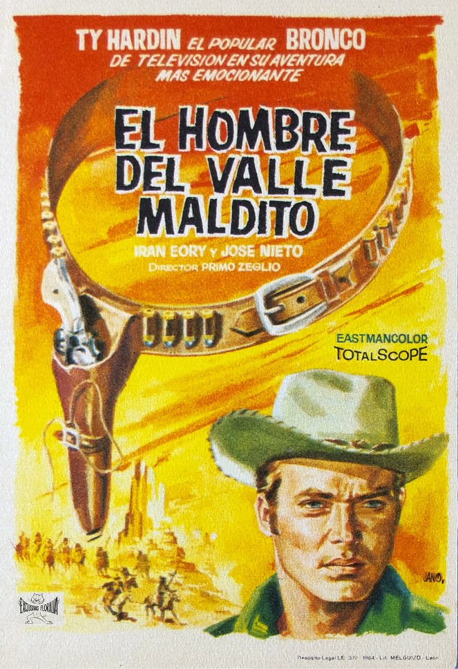 El hombre del valle maldito - Carteles