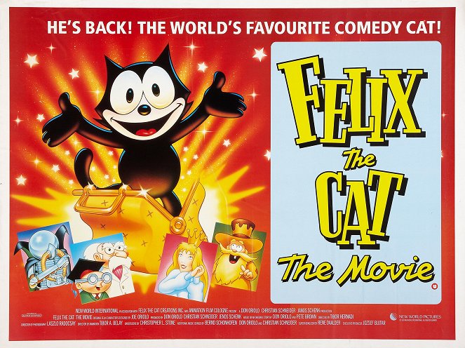 Felix the Cat: The Movie - Posters