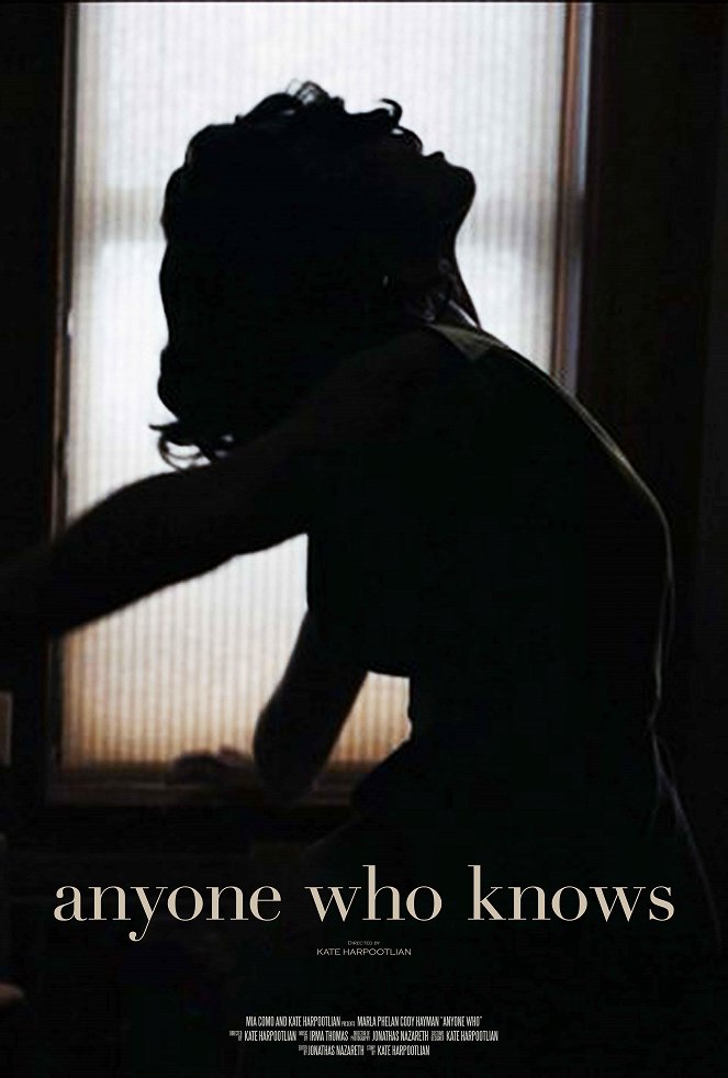 Anyone Who Knows - Affiches