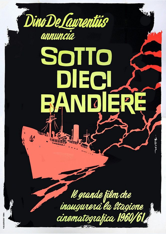 Sotto dieci bandiere - Posters