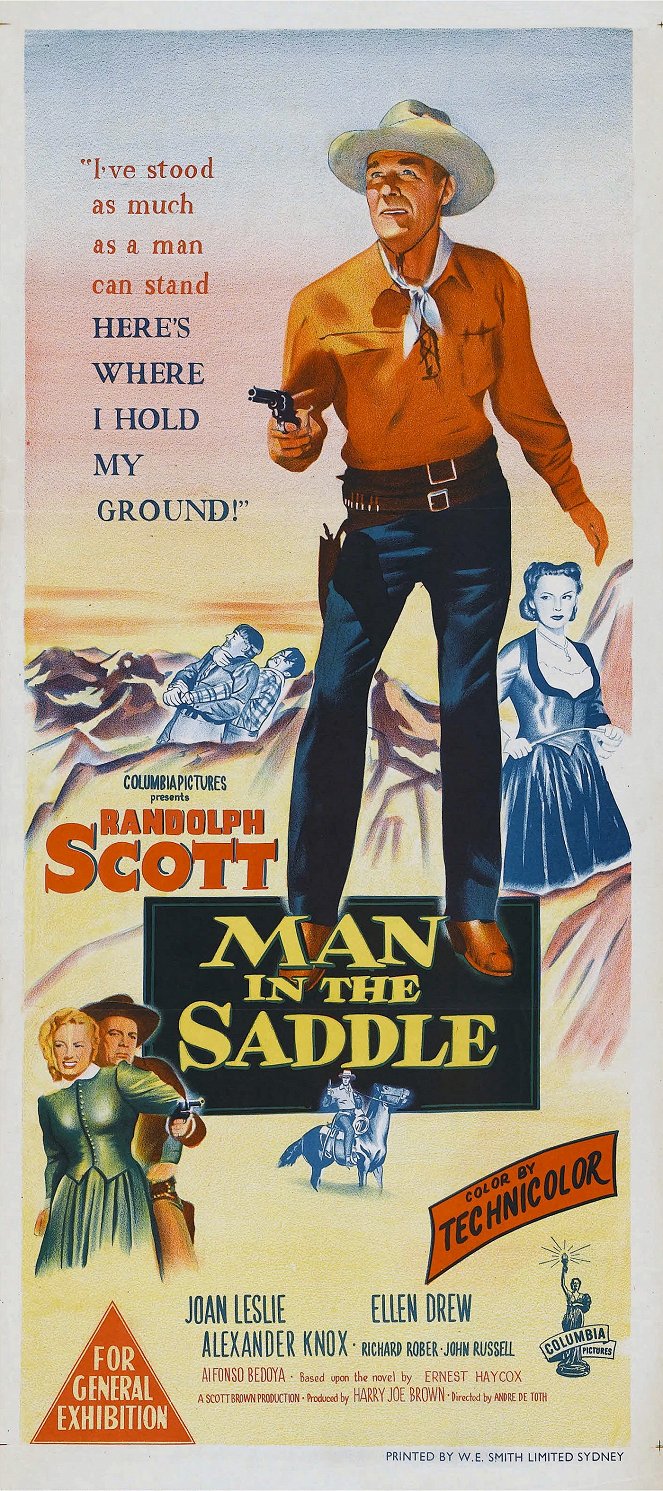 Man in the Saddle - Posters