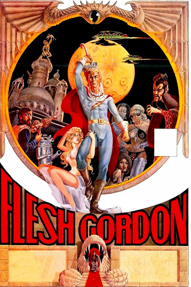 Las aventuras de Flesh Gordon - Carteles