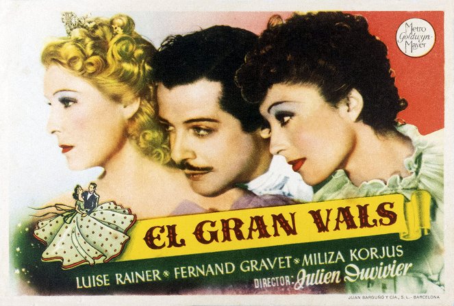 El gran vals - Carteles