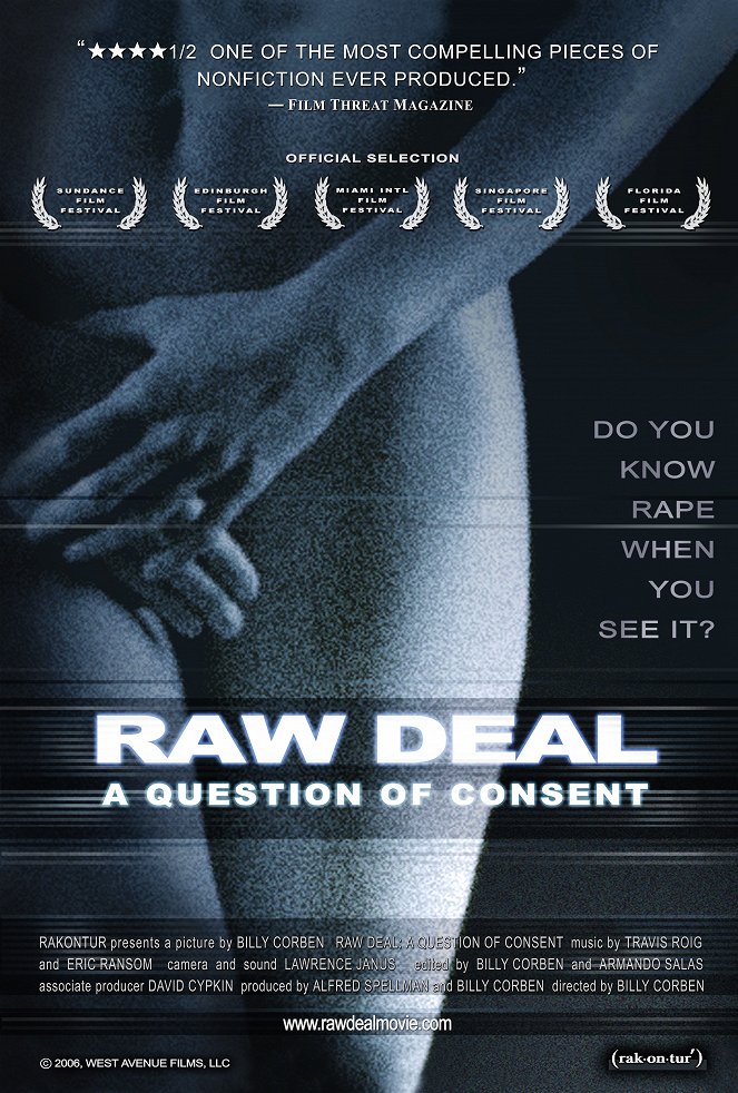 Raw Deal: A Question of Consent - Plakátok