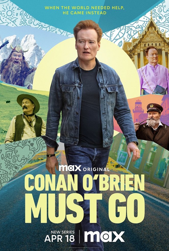 Conan O'Brien wylatuje - Plakaty