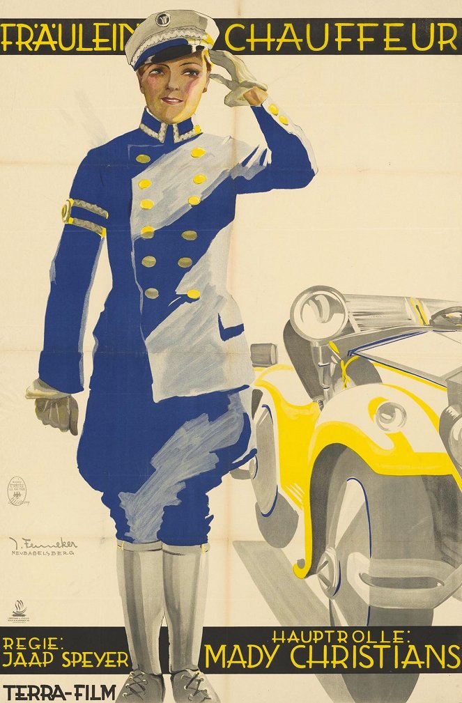 Fräulein Chauffeur - Plakáty