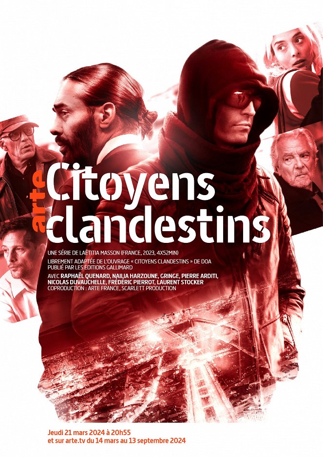 Citoyens clandestins - Cartazes