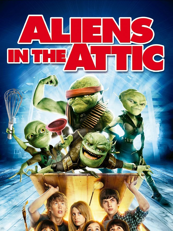 Aliens in the Attic - Posters