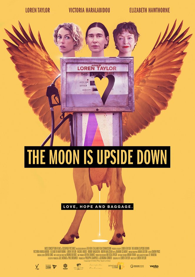 The Moon Is Upside Down - Affiches