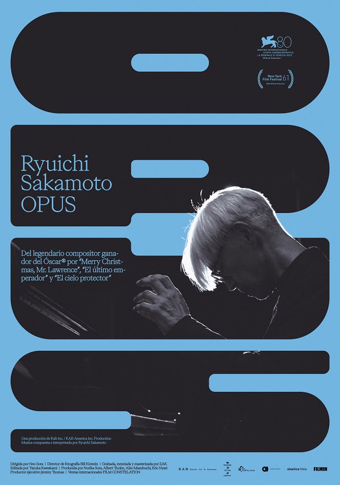 Ryuichi Sakamoto: Opus - Carteles