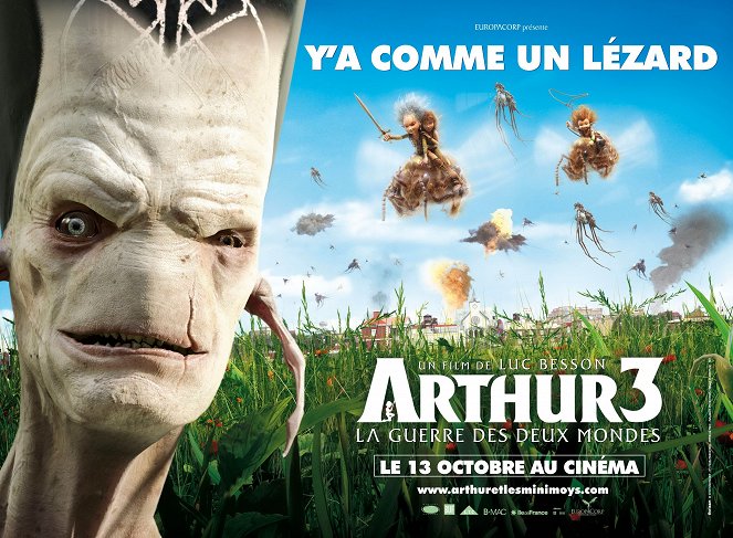 Arthur a souboj dvou světů - Plakáty