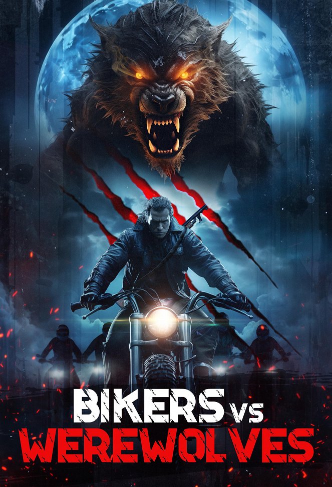 Bikers vs Werewolves - Affiches