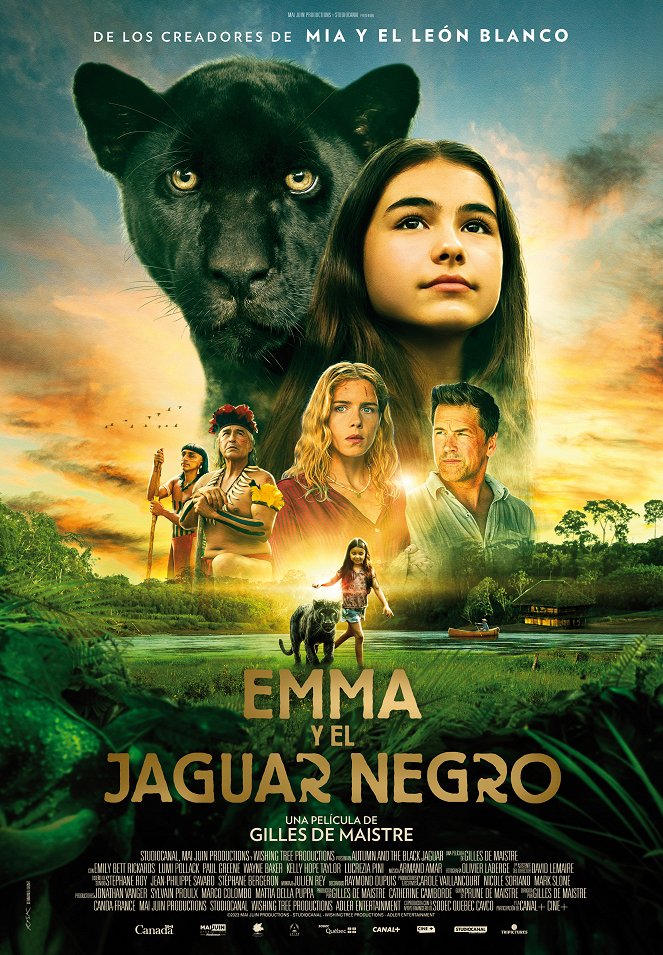 Emma y el jaguar negro - Carteles