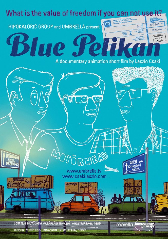 Kék Pelikan - Plagáty