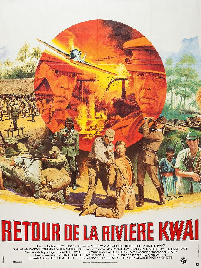 Retour de la rivière Kwaï - Affiches