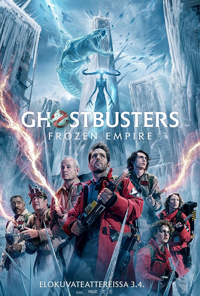 Ghostbusters: Frozen Empire - Julisteet