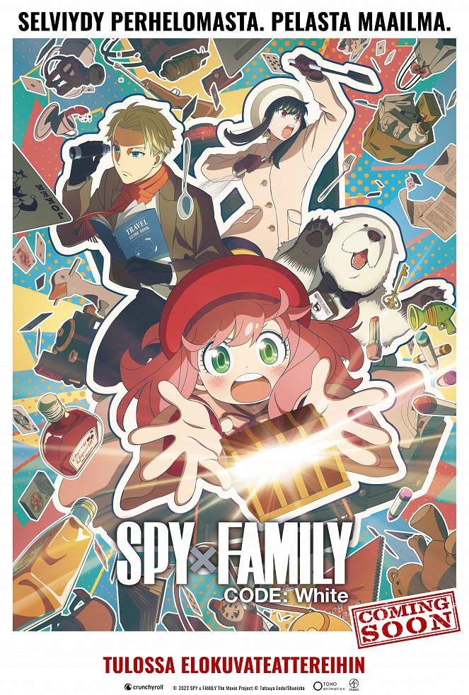 Spy x Family Code: White - Julisteet
