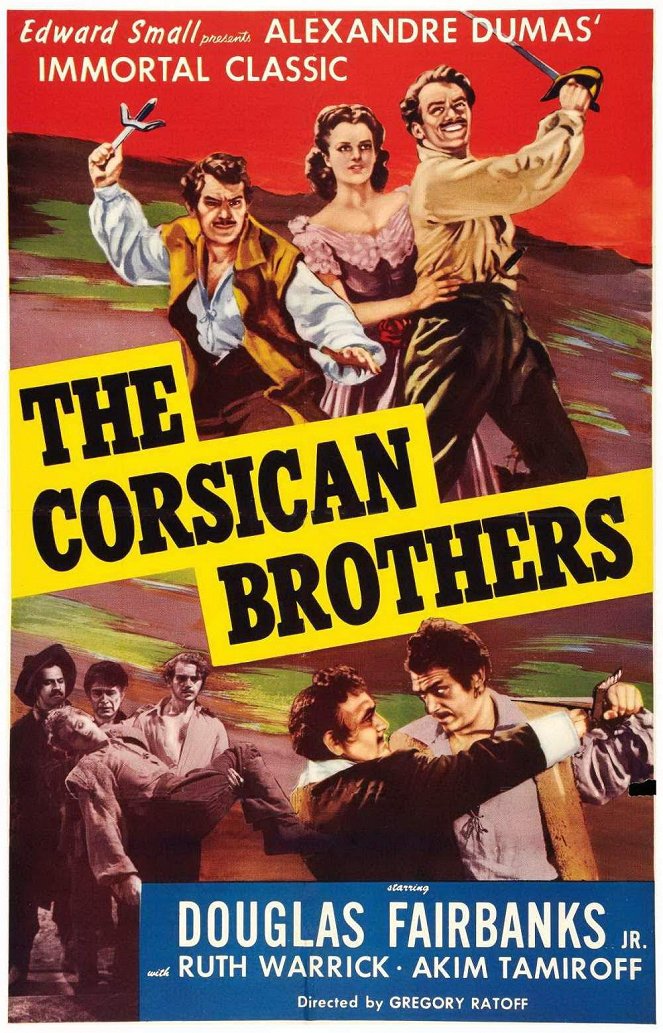 The Corsican Brothers - Plakate