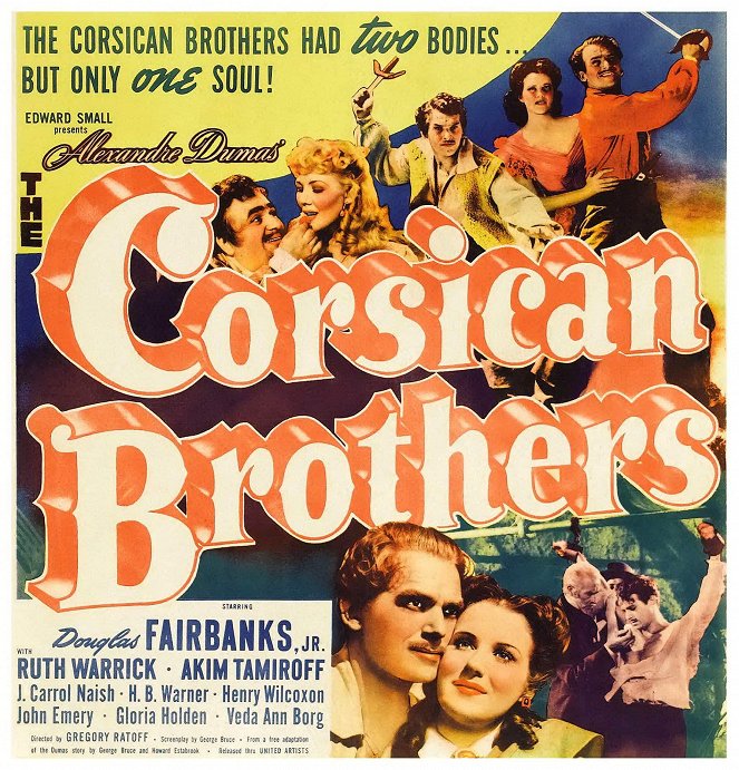 The Corsican Brothers - Plagáty