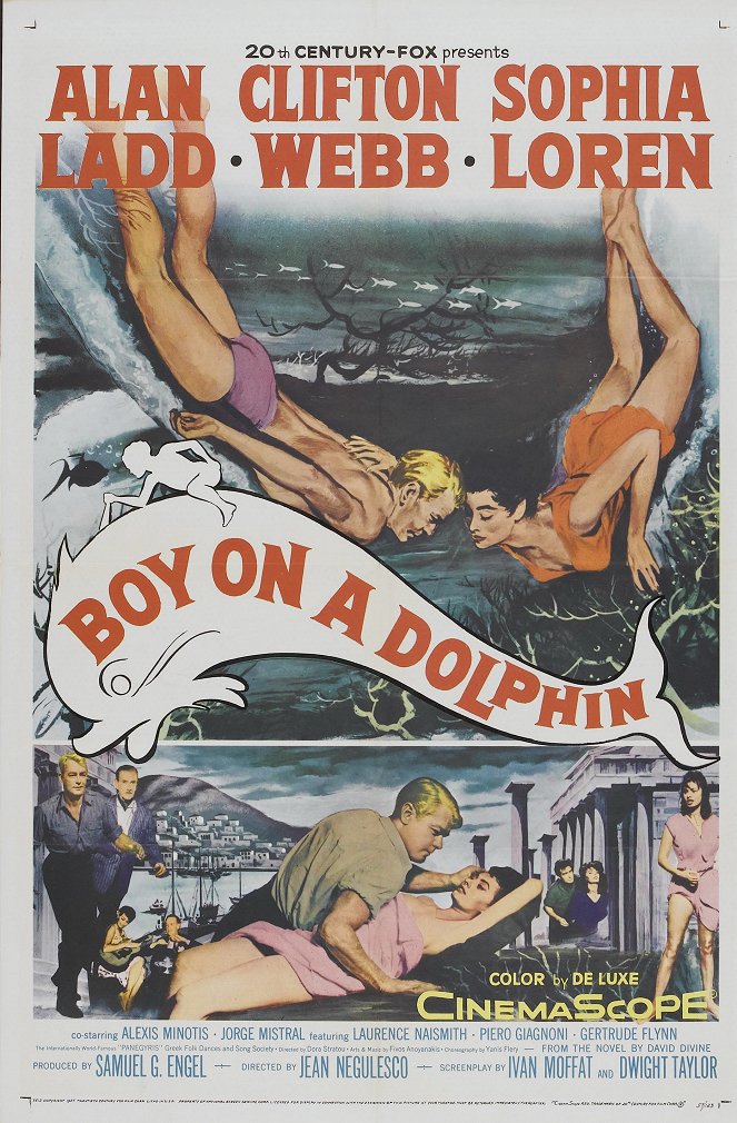 Boy on a Dolphin - Plakáty