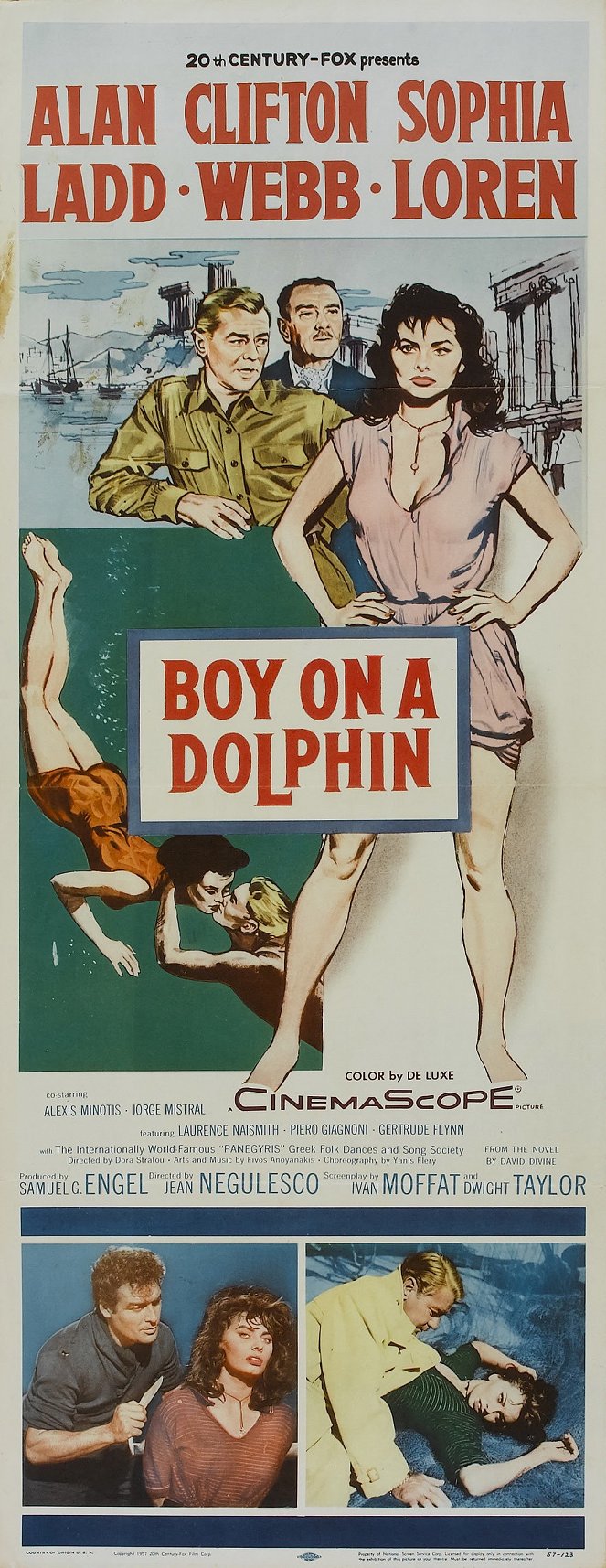 La sirena y el delfín - Carteles