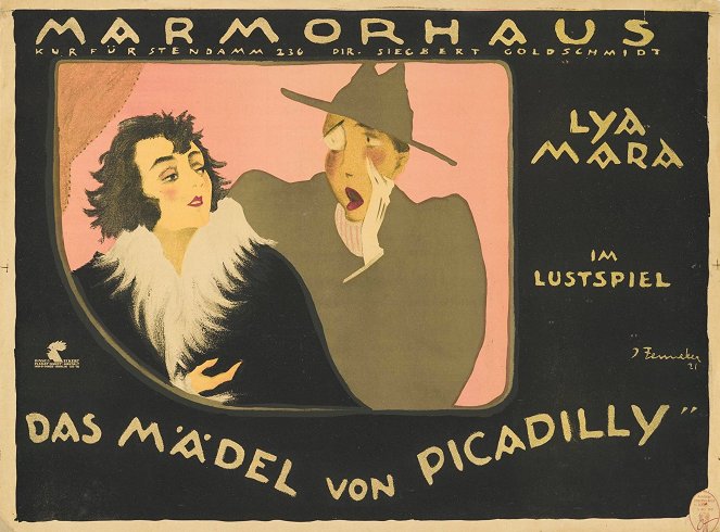 Das Mädel von Picadilly, 1. Teil - Plakaty