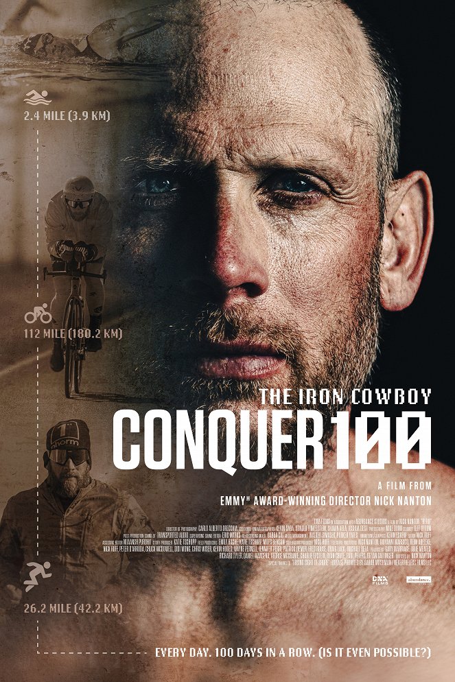The Iron Cowboy: Conquer 100 - Plagáty