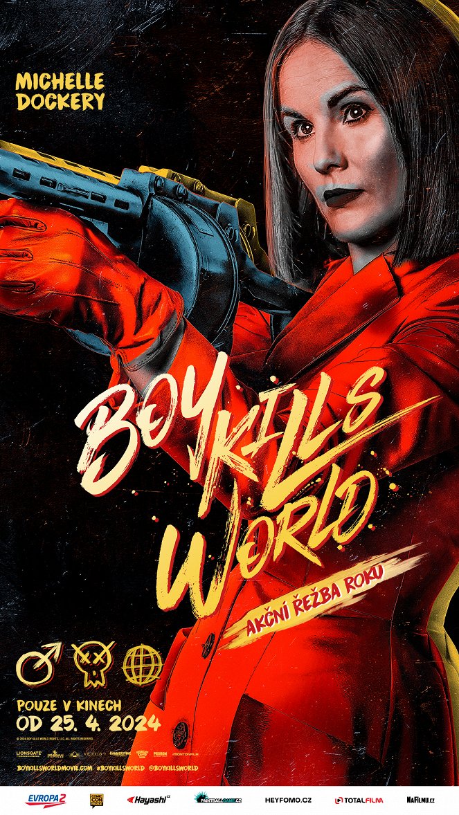 Boy Kills World - Plakáty