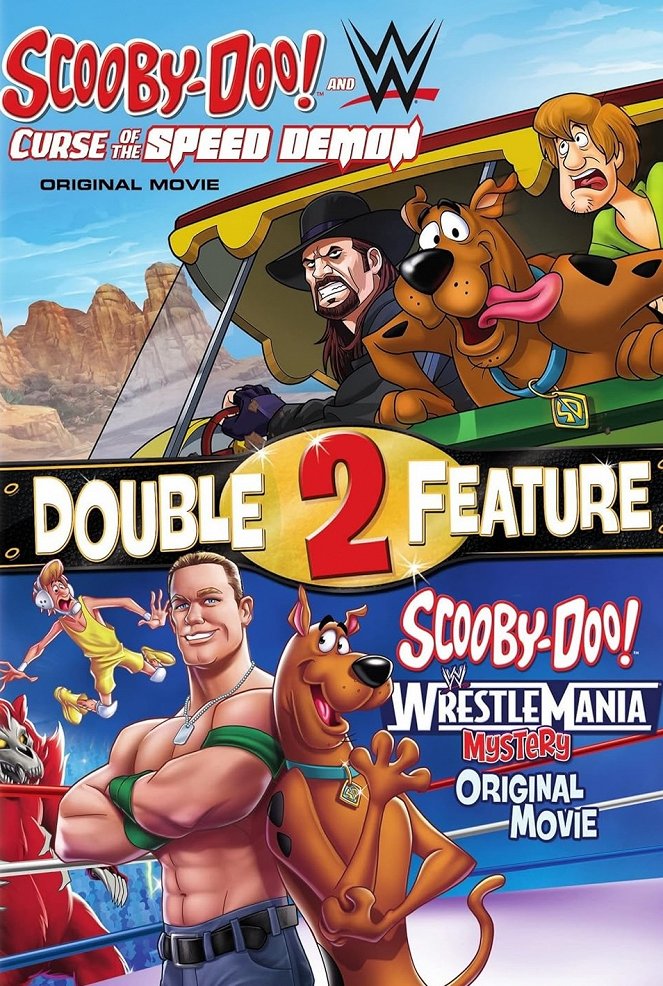 Scooby-Doo! And WWE: Curse of the Speed Demon - Carteles