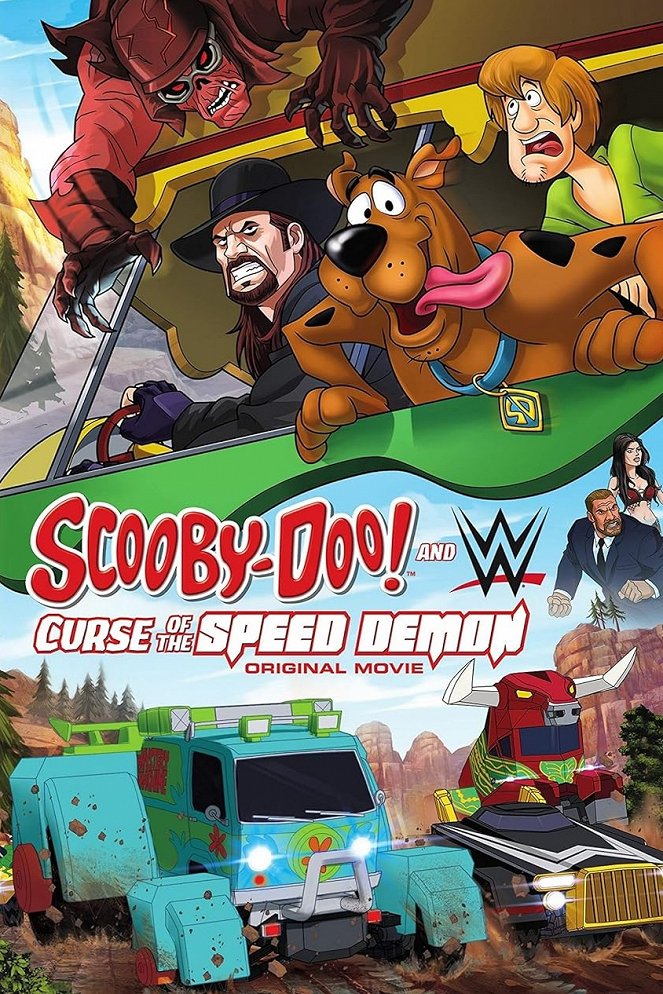 Scooby-Doo! And WWE: Curse of the Speed Demon - Plakate