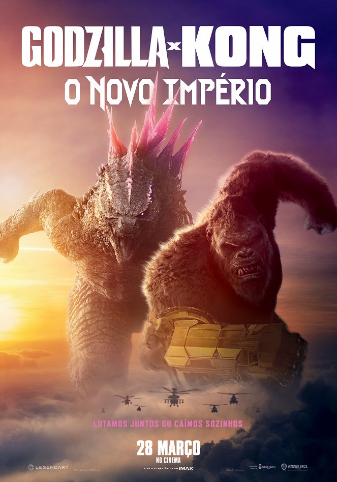 Godzilla x Kong: O Novo Império - Cartazes