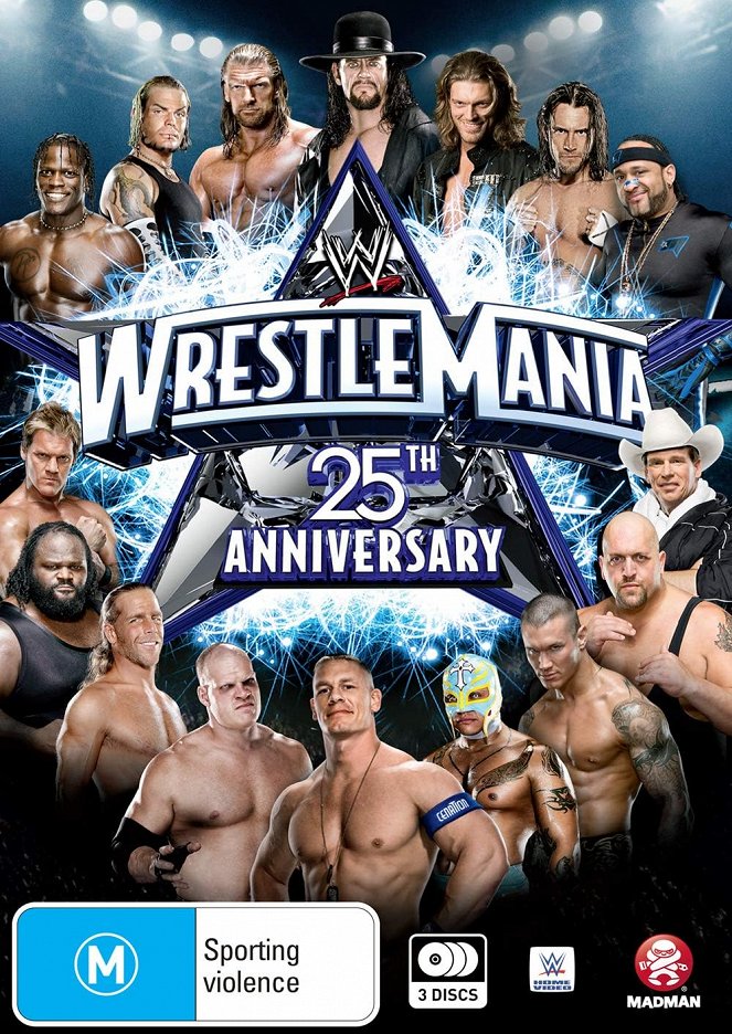 The 25th Anniversary of WrestleMania - Posters