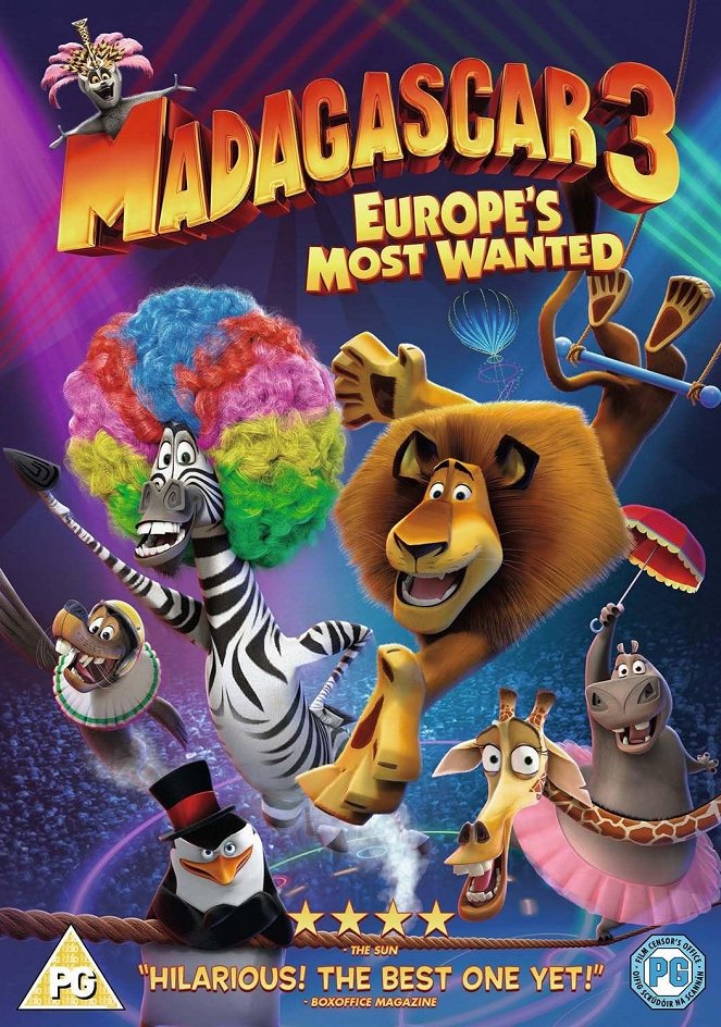 Madagascar 3: Europe's Most Wanted - Posters