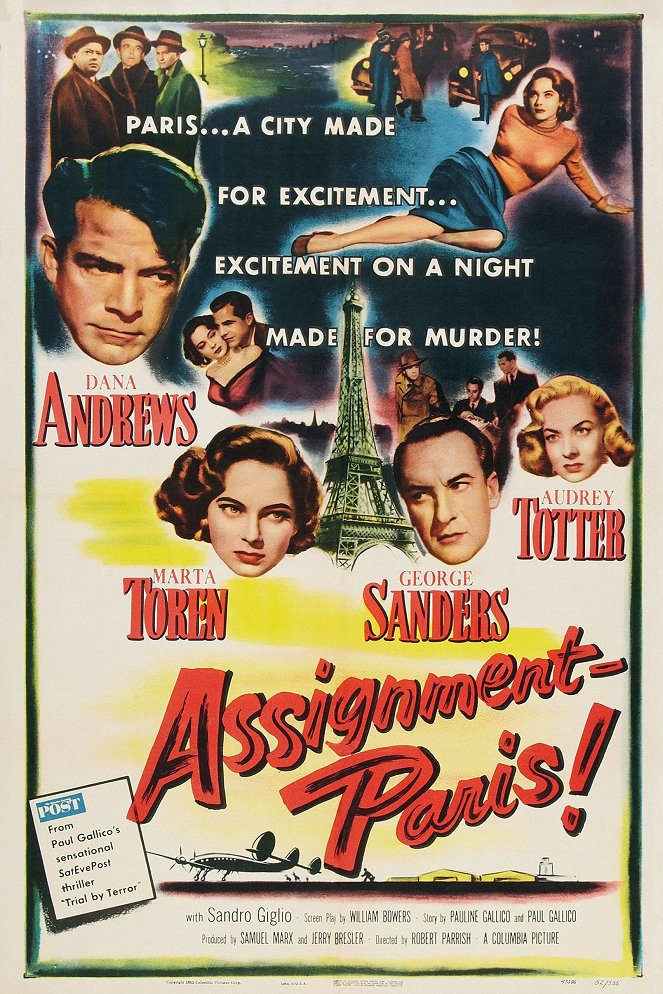 Assignment - Paris - Plakate