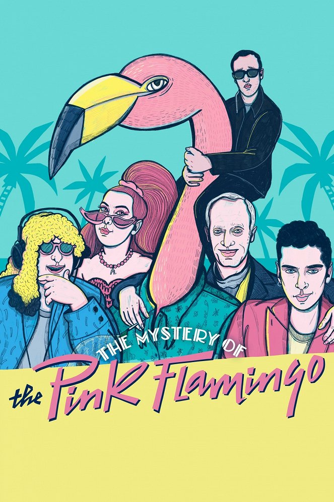 El misterio del Pink Flamingo - Affiches