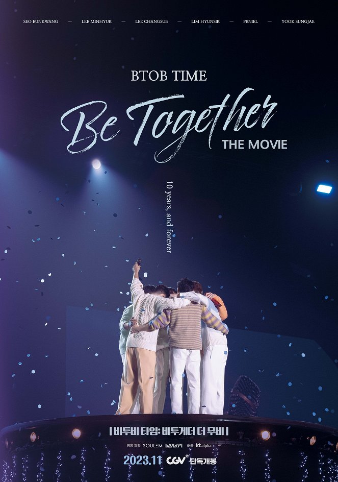 BTOB TIME: Be Together the Movie - Cartazes