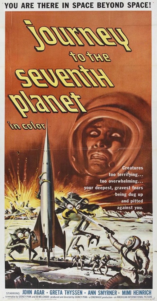 Journey to the Seventh Planet - Plagáty
