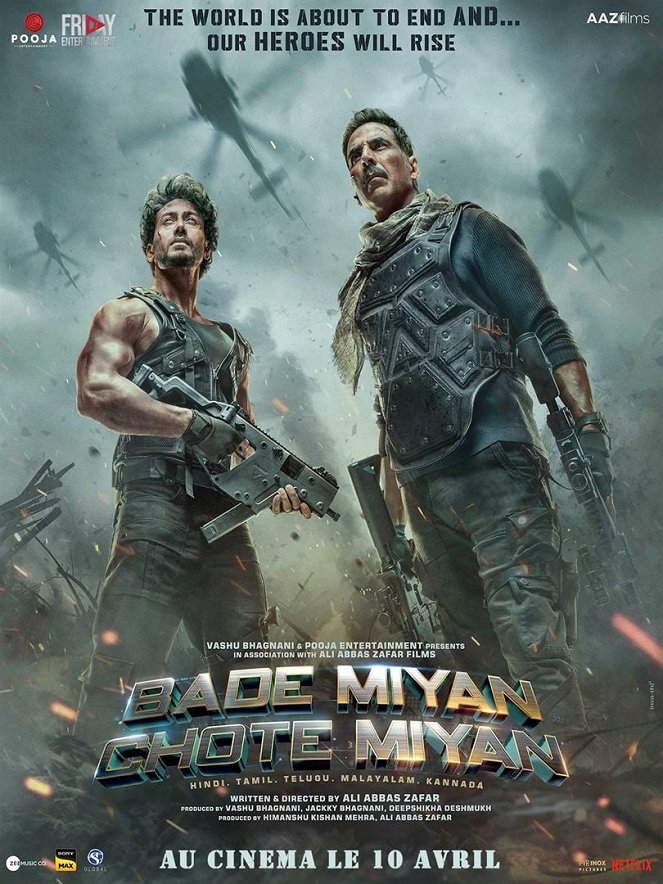 Bade Miyan Chote Miyan - Affiches