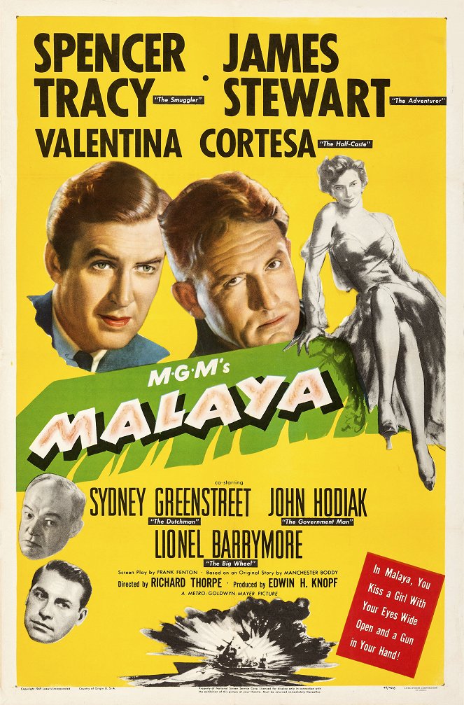 Malaya - Affiches