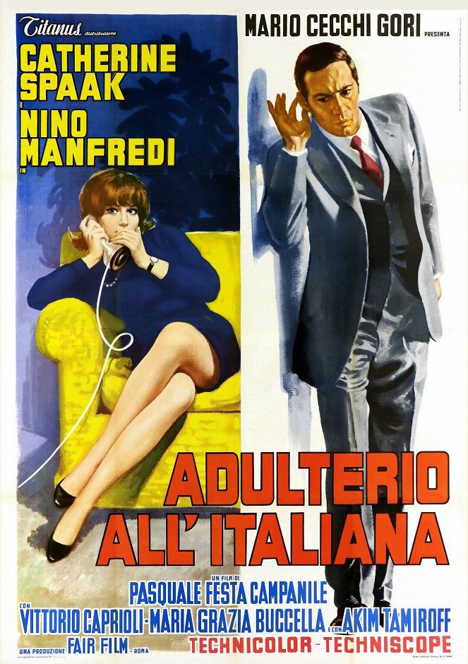 Adulterio all'italiana - Plakaty