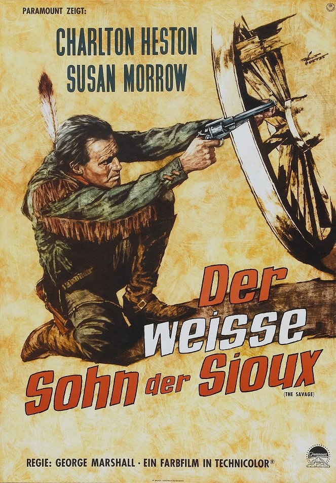 Der weiße Sohn der Sioux - Plakate