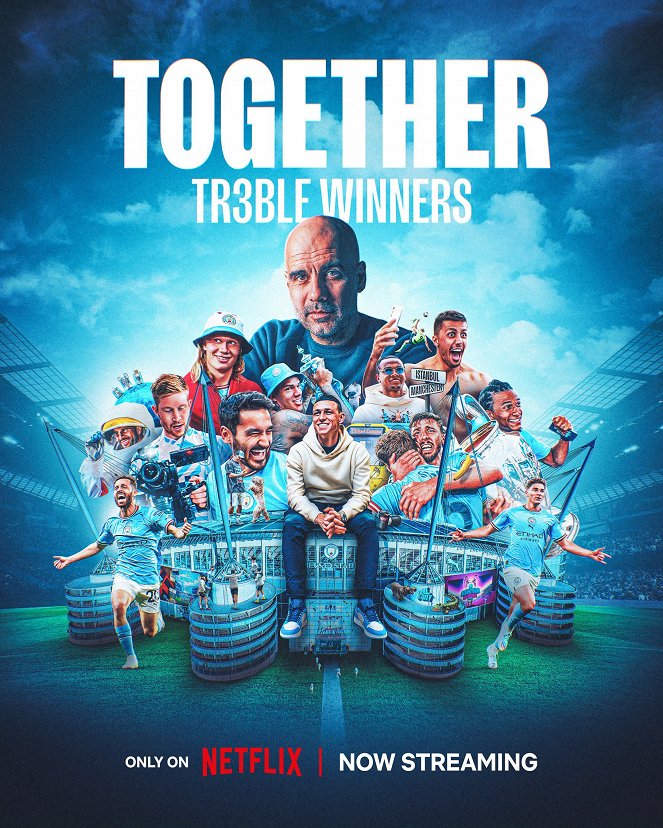 Together: Treble Winners - Affiches