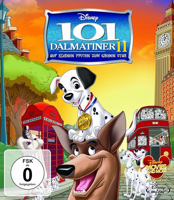 101 Dalmatiner - Teil 2: Auf kleinen Pfoten zum großen Star! - Plakate