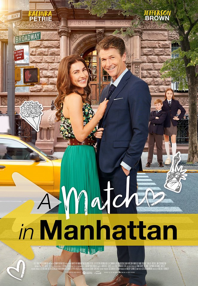 A Match in Manhattan - Posters