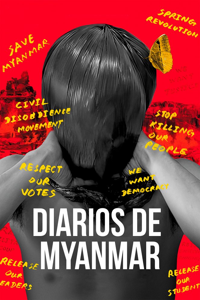 Diarios de Myanmar - Carteles