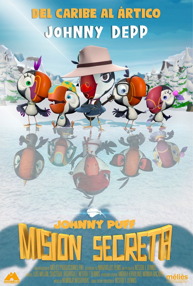 Johnny Puff: Secret Mission - Posters