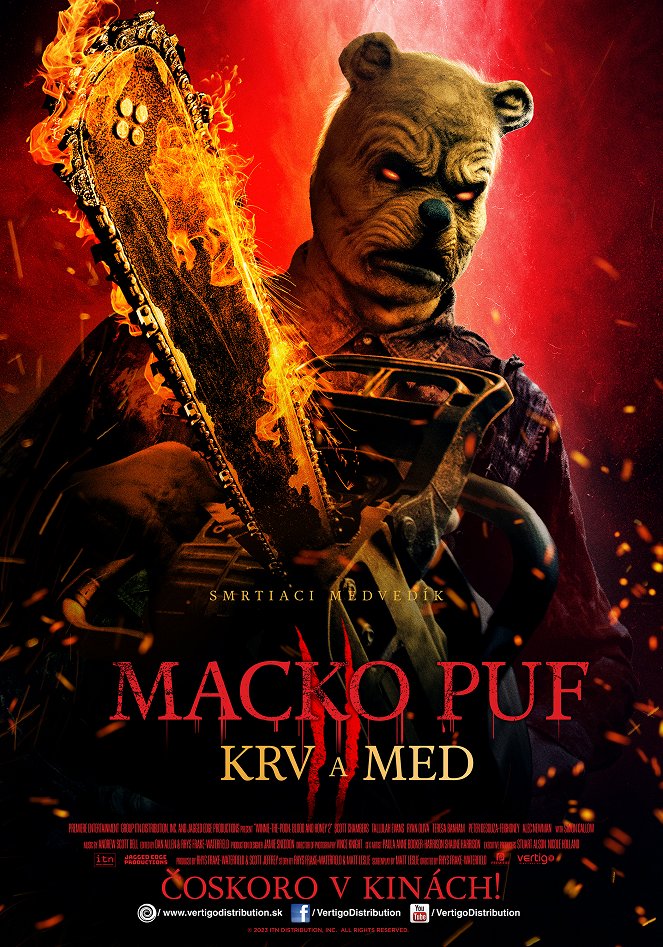 Macko Puf: Krv a med II - Plagáty